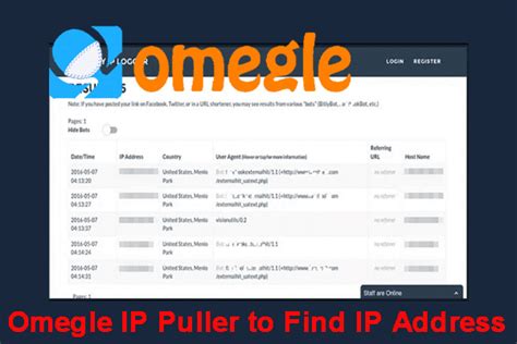 ip tracker for omegle|omegle ip locator and name.